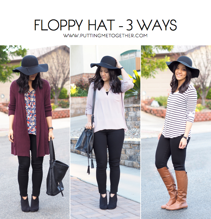 3 Outfits With a Floppy Hat Putting Me Together Bloglovin’